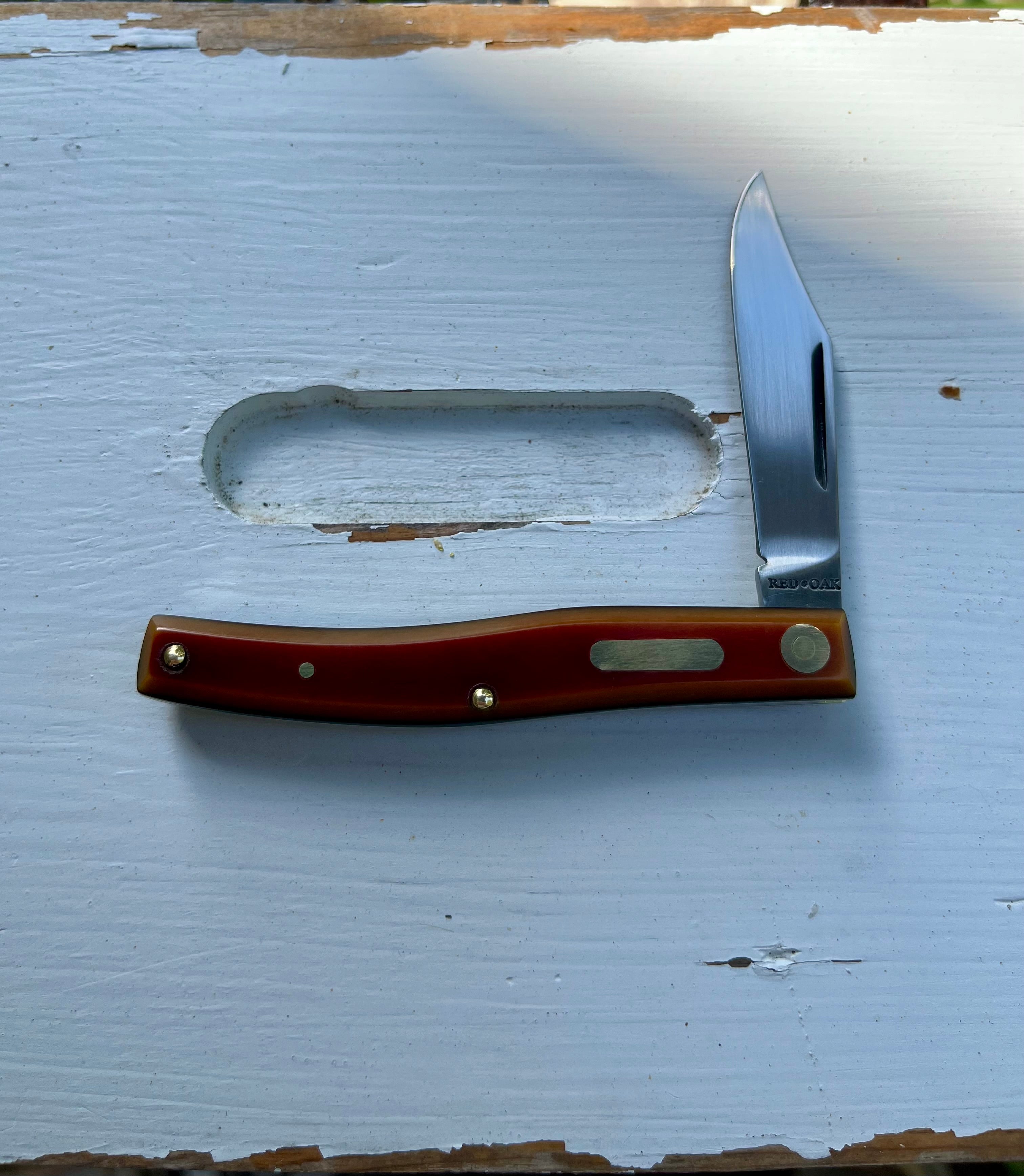 Stockman Style Single Blade