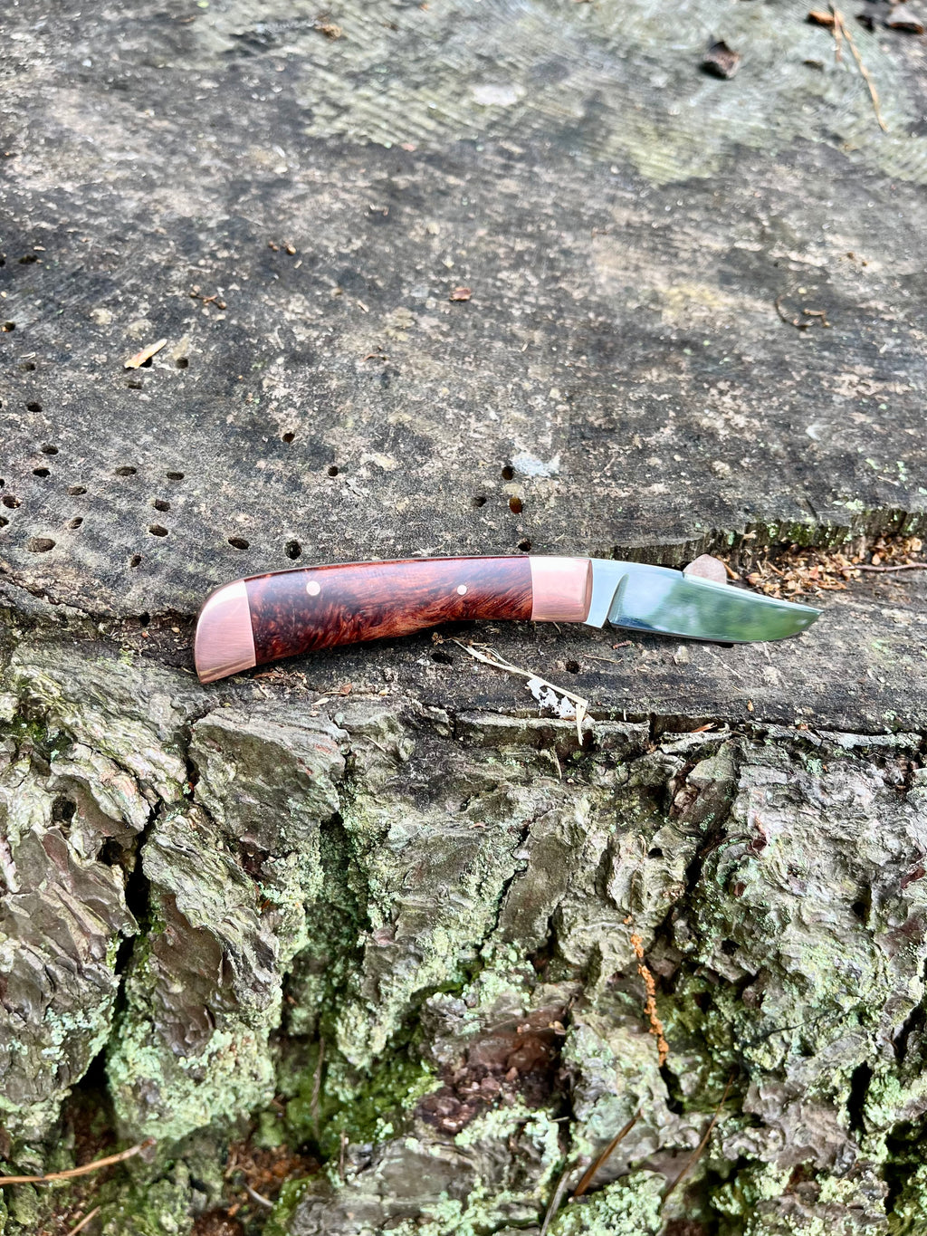 Copper Gunstock Slipjoint